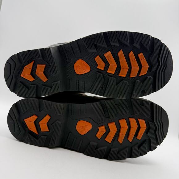 Big Hoss Mens Carson 6 in Work Boot US 7 XXW 6E Brown Composite Toe Leather NIB - Picture 11 of 12